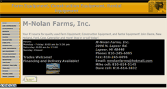 Desktop Screenshot of mnolanfarms.com